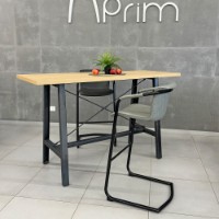 Scaun de bar Deco Exen B1054 Light Grey imaginea #4 — magazin online Desire.md