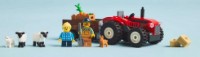 Set de construcție Lego City: Red Farm Tractor with Trailer & Sheep (60461) imaginea #6 — magazin online Desire.md