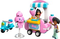 Set de construcție Lego Friends: Cotton Candy Stand and Scooter (42643)