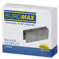 Скобы для степлера Buromax 23/23 1000pcs (BM.4408) фото №2 — интернет-магазин Desire.md