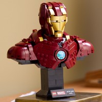Set de construcție Lego Marvel: Iron Man Helmet 76327 imaginea #4 — magazin online Desire.md