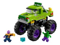 Set de construcție Lego Marvel: The Hulk Truck vs. Thanos (76312)
