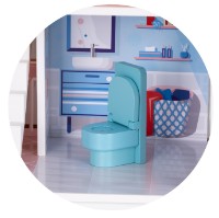 Домик для кукол Chipolino (DIWH02406636) фото №5 — интернет-магазин Desire.md