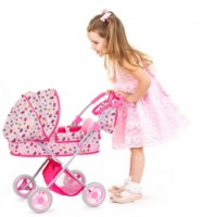 Cărucior pentru păpuși Chipolino Dora Butterflies (KZKDR02401BU) imaginea #5 — magazin online Desire.md