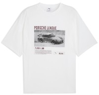 Мужская футболка Puma Porsche Graphic Tee 2 Puma White, s.XL