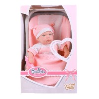 Кукла Essa Toys Bonnie In A Pink Crib 30cm (6900277884621)