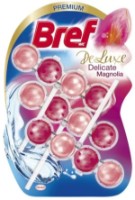 Bloc WC Bref DeLuxe Delicate Magnolia 3x50g