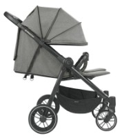 Коляска Kikka Boo Happy 2 Light Grey 2024 фото №5 — интернет-магазин Desire.md