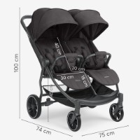 Коляска Kikka Boo Happy 2 Light Grey 2024 фото №10 — интернет-магазин Desire.md