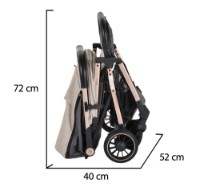Коляска Moni Berlin Premium Beige фото №8 — интернет-магазин Desire.md