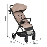 Коляска Moni Flip Dawn Beige фото №7 — интернет-магазин Desire.md