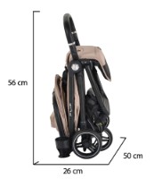 Коляска Moni Flip Dawn Beige фото №8 — интернет-магазин Desire.md