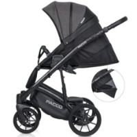 Carucior Riko 2in1 Basic Pacco 04 Carbon imaginea #5 — magazin online Desire.md