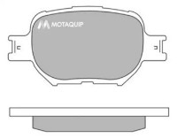 Set placute frână MOTAQUIP LVXL1011 imaginea #2 — magazin online Desire.md