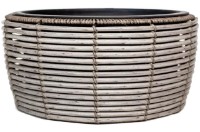 Цветочный горшок H&S Круги D36cm H17cm (50620.2)