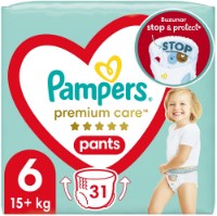 Подгузники Pampers Premium Care Pants Extra Large 6/31pcs фото №2 — интернет-магазин Desire.md