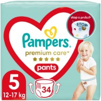 Подгузники Pampers Premium Care Pants Junior 5/34pcs фото №2 — интернет-магазин Desire.md