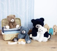 Jucărie de pluș Doudou Bear Oscar Ivory 25cm (HO3022) imaginea #2 — magazin online Desire.md