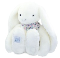 Jucărie de pluș Doudou Rabbit Blanc 50cm (DC4306)
