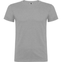 Мужская футболка Roly Beagle 6554 Heather Grey, s.XS