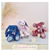 Мягкая игрушка Doudou Rabbit Blue 25cm (HO3120) фото №4 — интернет-магазин Desire.md