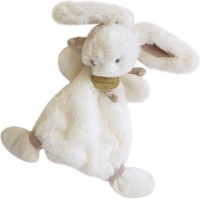 Jucărie de pluș Doudou Rabbit Bonbon White (DC2123)