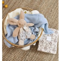 Jucărie de pluș Doudou Rabbit In Pants Beige (DC4192) imaginea #3 — magazin online Desire.md