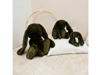 Jucărie de pluș Doudou Rabbit Khaki 32cm (HO3252) imaginea #2 — magazin online Desire.md