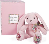 Jucărie de pluș Doudou Rabbit Pink 25cm (HO3121) imaginea #2 — magazin online Desire.md