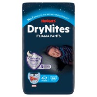 Подгузники-трусики Huggies DryNites Boy 4-7/17-30kg 10pcs