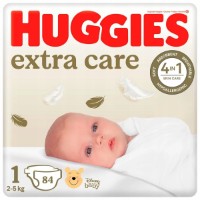Scutece Huggies Extra Care Mega 1/2-5kg 84pcs