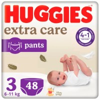 Подгузники-трусики Huggies Extra Care Mega 3/6-11kg 48pcs