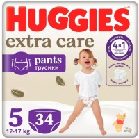 Подгузники-трусики Huggies Extra Care Mega 5/12-17kg 34pcs