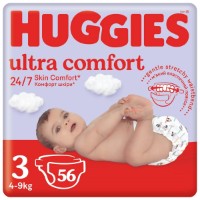 Подгузники Huggies Little Movers Jumbo 3/4-9kg 56pcs фото №1 — интернет-магазин Desire.md