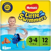 Подгузники Huggies Little Swimmers 3-4/7-15kg 12pcs