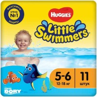 Подгузники Huggies Little Swimmers 5-6/12-18kg 11pcs фото №1 — интернет-магазин Desire.md