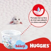 Подгузники-трусики Huggies Mega 3 Boy 7-11kg 58pcs фото №3 — интернет-магазин Desire.md