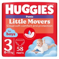 Подгузники-трусики Huggies Mega 3 Boy 7-11kg 58pcs фото №1 — интернет-магазин Desire.md