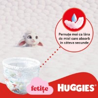 Подгузники-трусики Huggies Pants Mega 3 Girl 6-11kg 58pcs фото №2 — интернет-магазин Desire.md