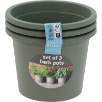 Set ghiveci ProGarden Классик D15cm H11cm (55323) 3pcs