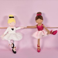 Păpușa Doudou Ballerina Anais (JJ6035) imaginea #3 — magazin online Desire.md