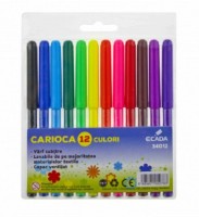 Set carioci Ecada 12 Colors (34012)