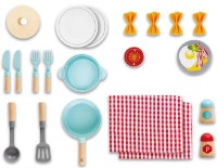 Набор посуды для кукол Hape Little Chef Cooking (E3208) фото №6 — интернет-магазин Desire.md