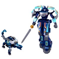 Set de construcție Sluban Exosuit Turtle 2in1 (6938242962333) imaginea #3 — magazin online Desire.md