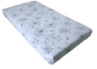 Cearșaf pentru copii ES Dandelions White/Grey 120x60cm