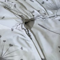 Cearșaf pentru copii ES Dandelions White/Grey 190x80cm imaginea #3 — magazin online Desire.md