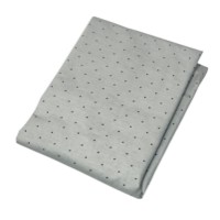 Cearșaf pentru copii Holala Kids Grey with Dots 190x80cm