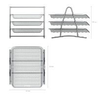 Лоток горизонтальный Erich Krause Compass Classic (53511) фото №2 — интернет-магазин Desire.md