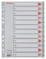 Separator de foi Esselte 1-12 (SL00106)