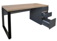 Письменный стол Deco Urban+Box Right 150x68 Oak Sonoma/Anthracite (T2MUD1506) фото №2 — интернет-магазин Desire.md